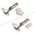 4D adjustable hydraulic kitchen cabinet hinges soft close damper door hinges for steel frame